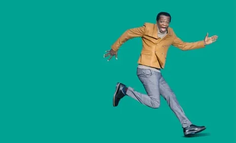 Standup Star Stephen K Amos: ‘My Feet Are a Disaster’ and They’re Attached on the Most Gaunt Legs Anyone Has Seen.